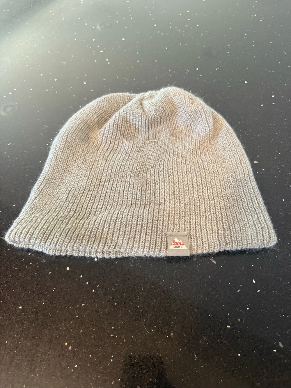 Coors Light Gray Knit Beanie